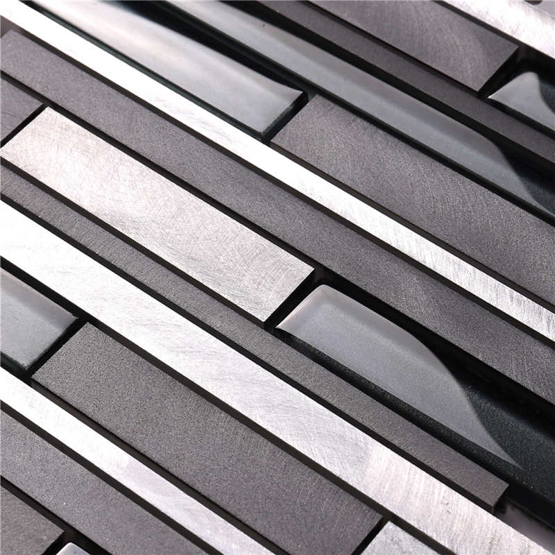 Teja de mosaico de cristal de aluminio de la pared moderna del estilo de Foshan