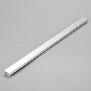 Tira de aluminio LED de 2 m de longitud, perfil de luz LED