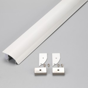Perfil de aluminio LED de pared para iluminación de bañadores de pared / luz de pie / iluminación de escaleras