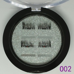 Falsas pestañas magnéticas