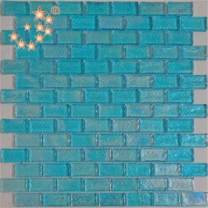 HA06 Color que mezcla los mosaicos de mármol de cristal turcos de la imagen del color mezclado para los niños