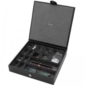 MENS DE ESCRITORIO VALET EN CUERO