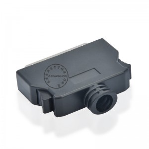 Fabricante chino Conector de soldadura negro SCSI HPCN 50 Pin macho