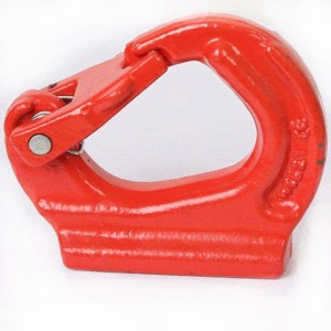 Soldadura en el gancho de anclaje pintado