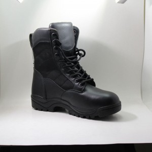 Botas militares negras de combate para hombres