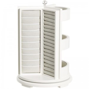 Organizador de joyería giratoria