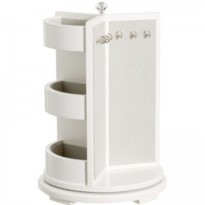 Organizador de joyería giratoria