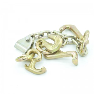 G70 Forjado R Gancho Con Enlace Soldado Chapado En Oro