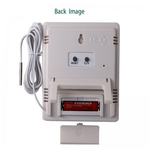 Medidor de humedad del instrumento colocado en medición húmeda de escritorio de automóvil