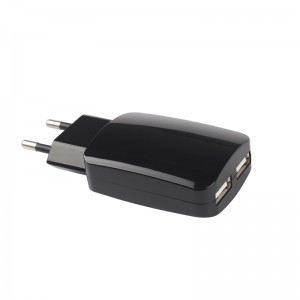 Cargador de pared para puerto KPS-8303LC Dul-USB
