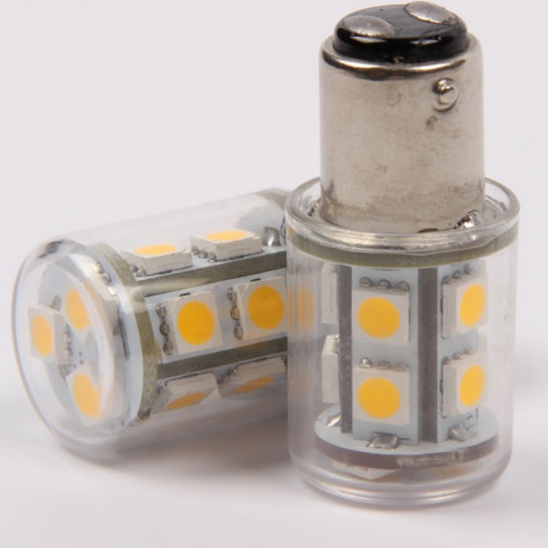 Bombilla LED marina BAY15D BA15D para barco con 5050 13SMD