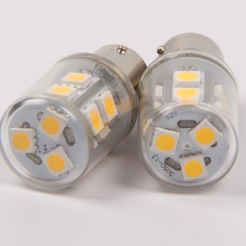 Bombilla LED marina BAY15D BA15D para barco con 5050 13SMD