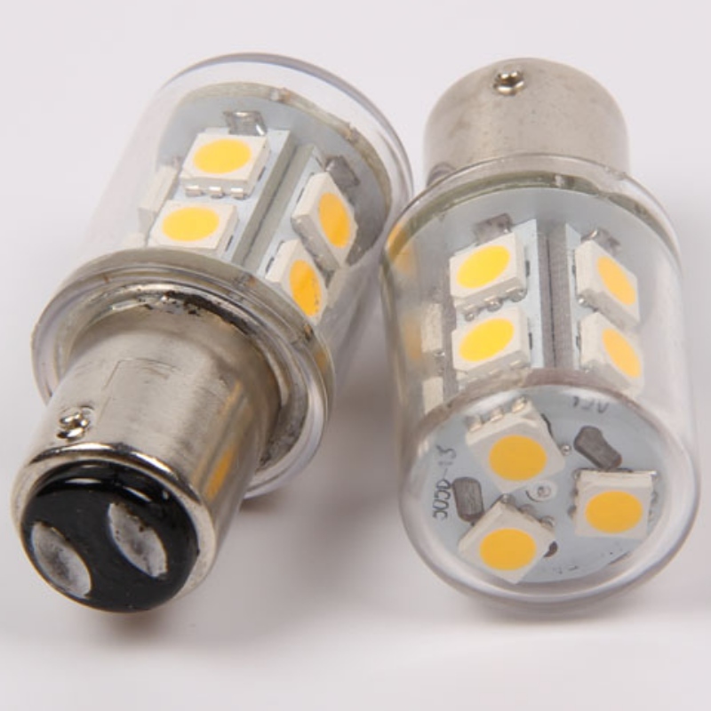 Bombilla LED marina BAY15D BA15D para barco con 5050 13SMD