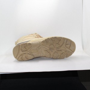 Botas de combate Army Desert para hombre con cordones en la parte superior de cuero