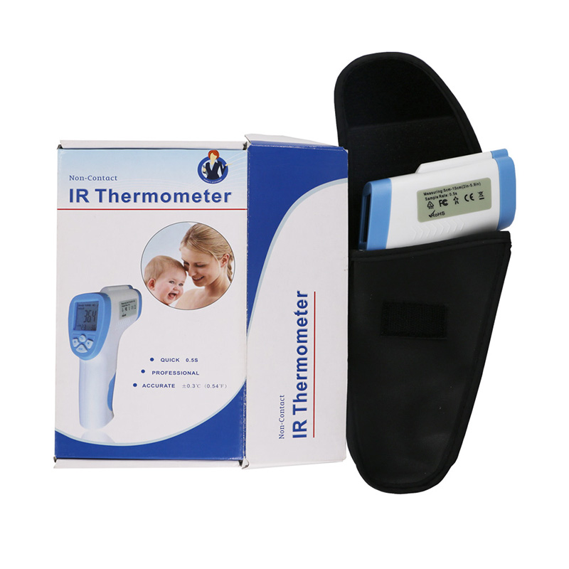 El termómetro infrarrojo puede medir de 32C a 43Celsius para niños y adultos