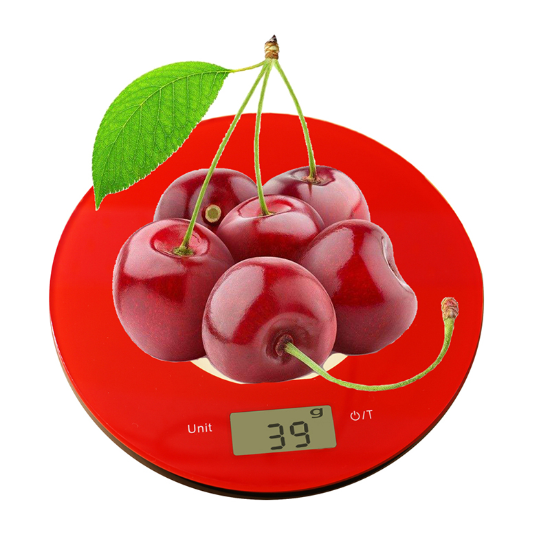 Balanza de cocina multifuncional de acero inoxidable, peso y cierre automático