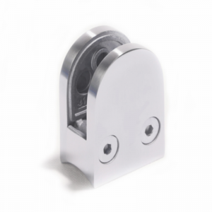 Acero inoxidable tipo D abrazadera de vidrio