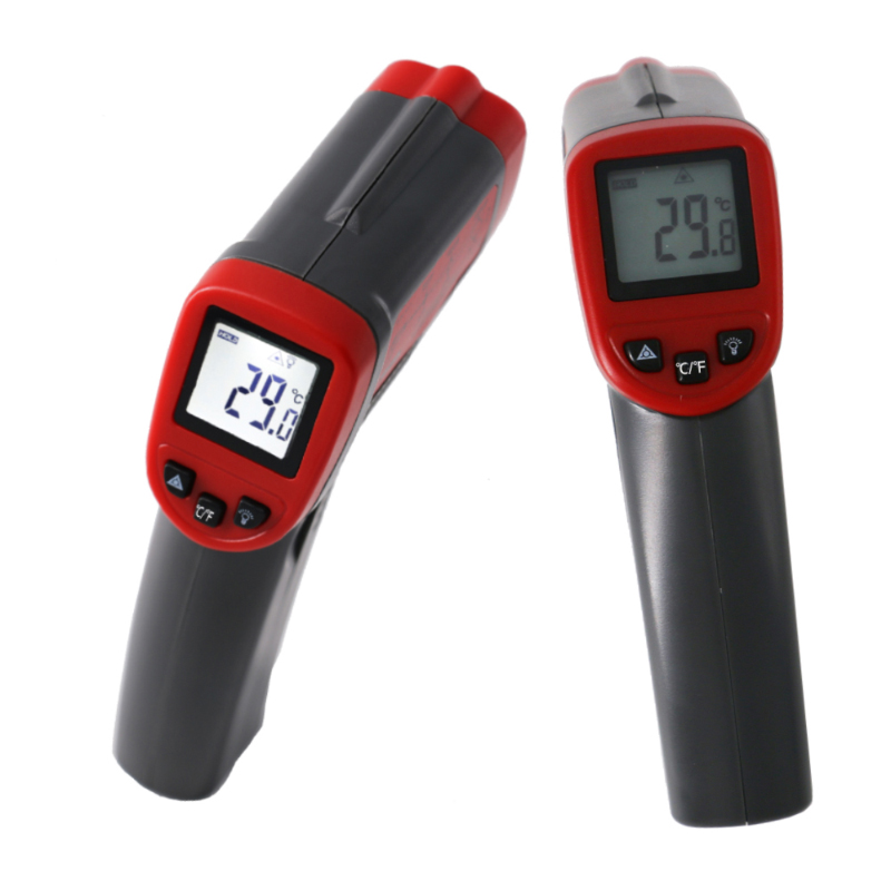Arma termómetro digital de termómetro digital de temperatura termal de indicador de temperatura infrarrojo de 32 ~ 400