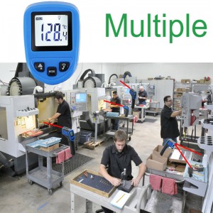 Termómetro infrarrojo digital industrial de precisión de ventas