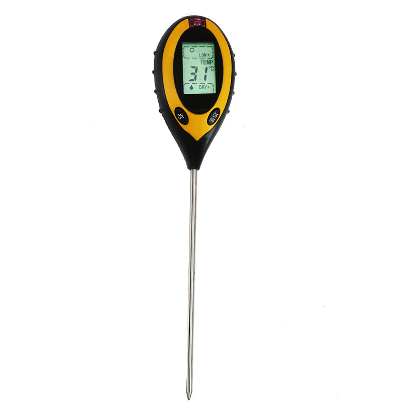 Dataloggers Sondas de humedad del suelo Alta precisión Termómetro de medición de pH del suelo