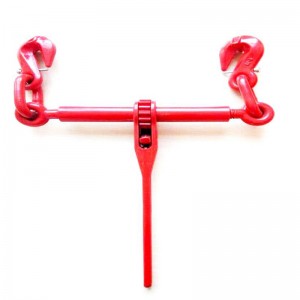 Carpeta de carga tipo trinquete europeo forjado por caída G80 con ganchos de seguridad