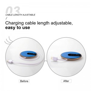 KPS-X30 Portátil personalizado 10W qi rápido IP68 impermeable tela inalámbrica cargador