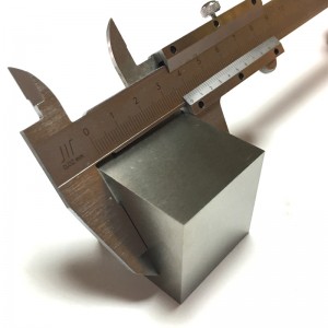 Cubo de metal de tungsteno puro