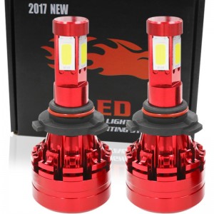 40W 6000LM super brillante COB HB4 9006 del coche canbus llevó los faros 9006 llevó los faros del coche llevó la luz de niebla