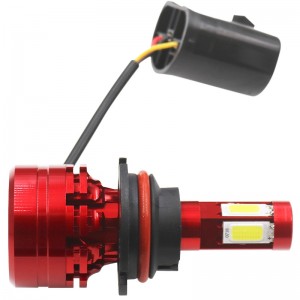 40W 6000LM súper brillante coche COB 9007 canbus led faros 9007 led faros coche led luz de niebla