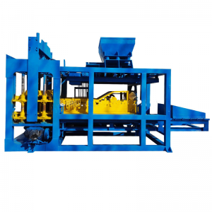 Bloque de concreto QT8-15 que hace la máquina