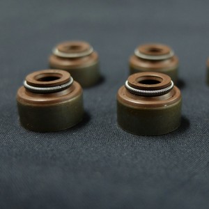 Juntas de aceite del vástago de la válvula de goma Viton para el reemplazo del motor diésel del mercado secundario