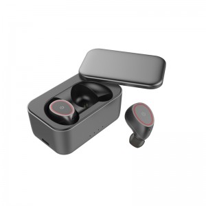 Auriculares ergonómicos GW12 con caja de carga