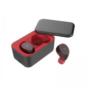 Auriculares ergonómicos GW12 con caja de carga