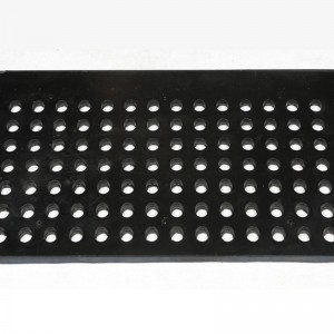 Estera de goma del drenaje antideslizante del caucho natural para la cocina