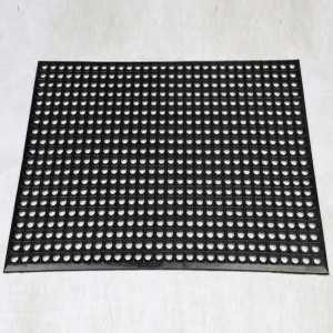 Estera de goma del drenaje antideslizante del caucho natural para la cocina