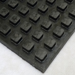 Estera de goma del pie de la estera de goma de alta calidad del suelo del neopreno para el hotel