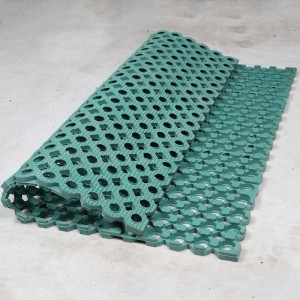 Alfombrilla de drenaje antideslizante de goma SBR para piscina y retrete