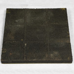 Baldosa de goma comercial resistente de Customed para la cancha de básquet