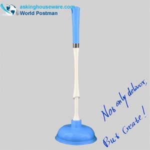 AK7020 émbolo de inodoro con barril de tazón suave