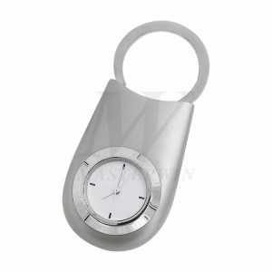 Llavero de metal con reloj de cuarzo_B6375