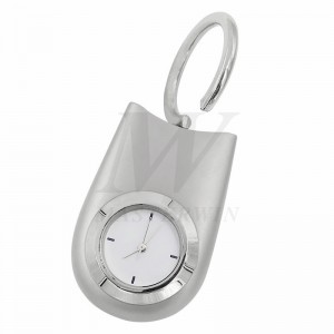 Llavero de metal con reloj de cuarzo_B6375