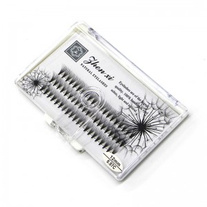 Extensiones de pestañas de venta caliente pestañas etiqueta privada extensiones de individul 3d pestañas