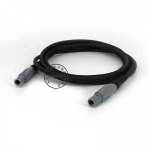 Cable de conector circular push-pull para uso industrial