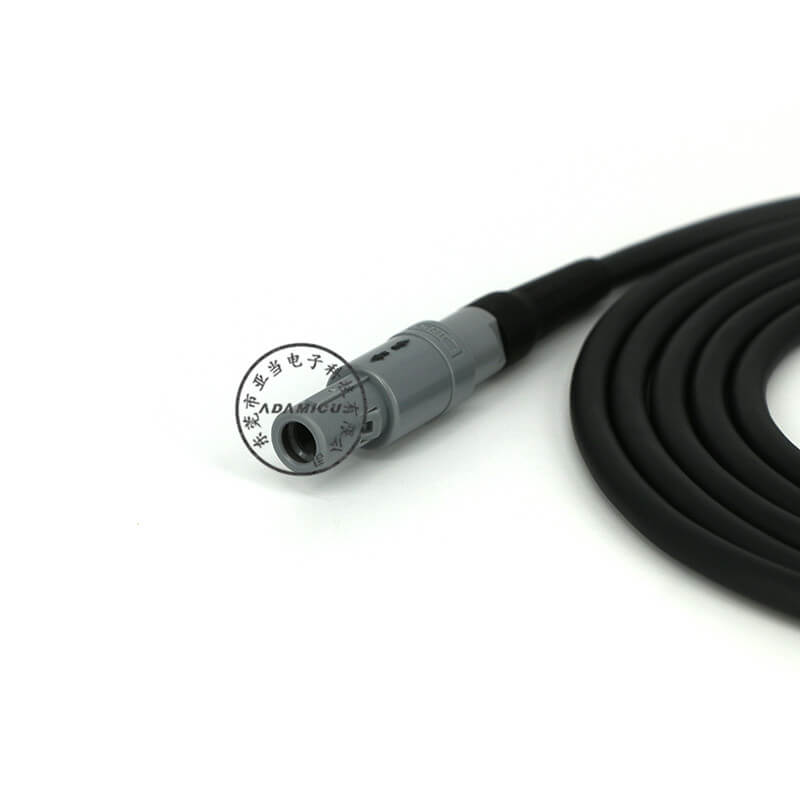 Cable de conector circular push-pull para uso industrial