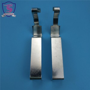 Metal del OEM que sella la sujeción de clip de cobre de acero de la primavera plana