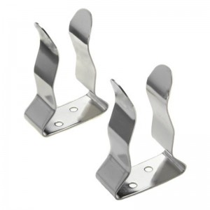 Fábrica china de buena calidad OEM Estampado clip de resorte de metal