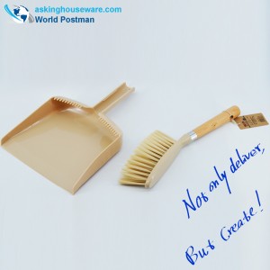 Akbrand Dustpan Brush Beach Handle Escoba