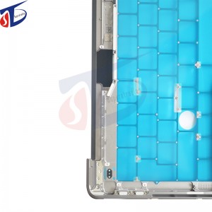 UK Funda con teclado gris para Macbook Pro Retina 13 \