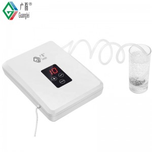 Limpiador de frutas vegetales del generador de ozono del panel de prefiltración del hogar