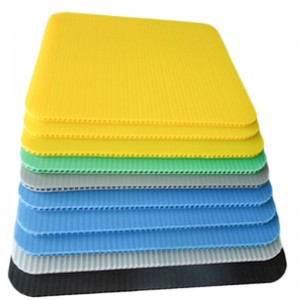 hoja hueca de polipropileno